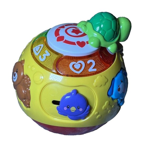 Toddler Toy Lot 4 Item Vtech Wiggle and Crawl Ball Elephant Disney Monsters Coco - Picture 15 of 16